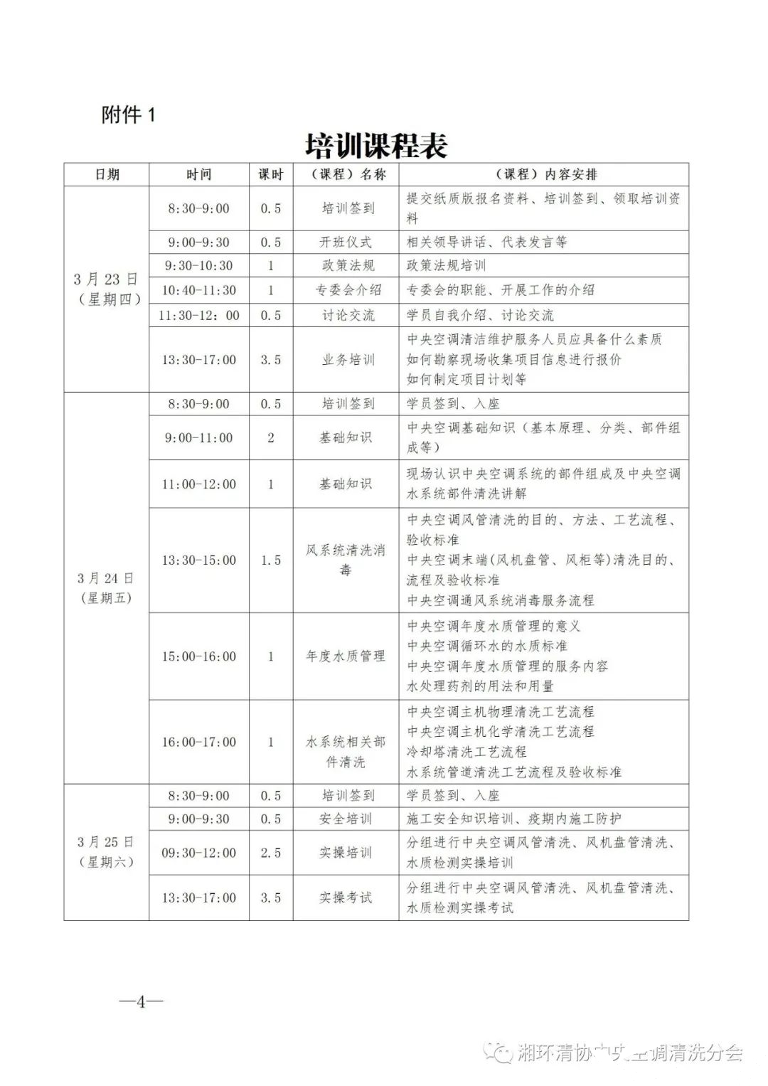 【重要通知】第二十二期湖南省集中空调清洗消毒职业技能培训开班啦！(图4)